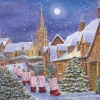 Christmas Cards - Snowy Choir - Pack of 10 - CMS